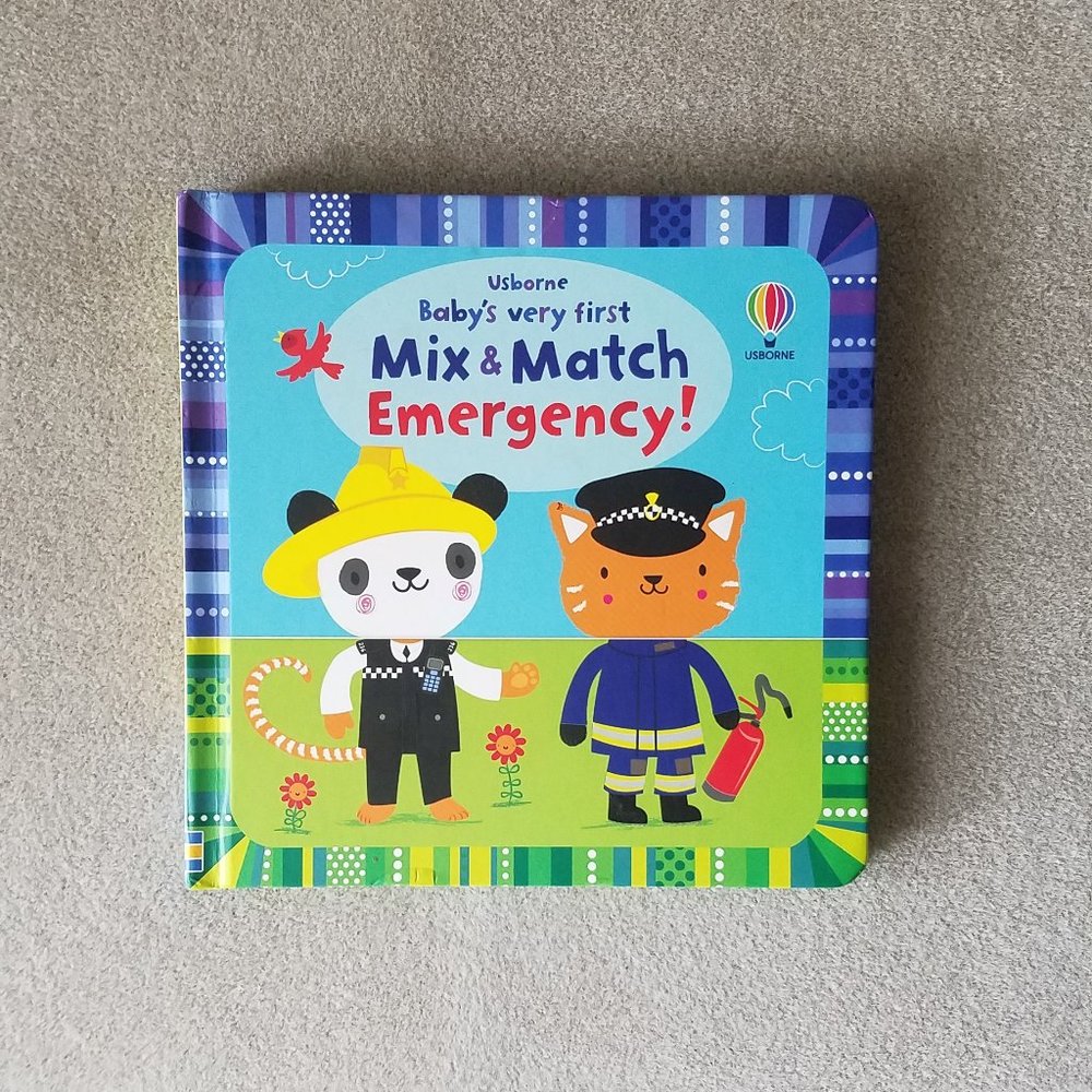 Read With Me Bundle (Includes Usborne Board Book and 3 Carter's NB Onesies) - Picture 2 of 11